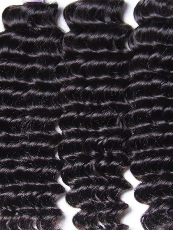 Peruvian Deep Wave Hair Extensions 4pcs/Lot