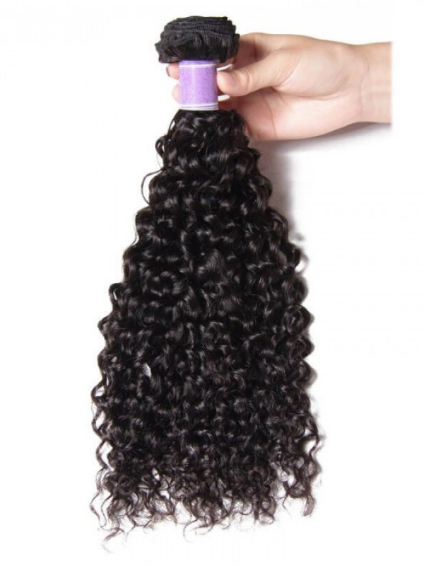 Malaysian Jerry Curly Virgin Hair Weaves 4pcs/pack