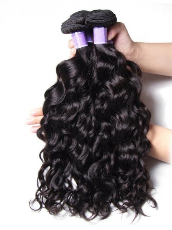 Natural Wave Weft Malaysian Product 3 Bundles