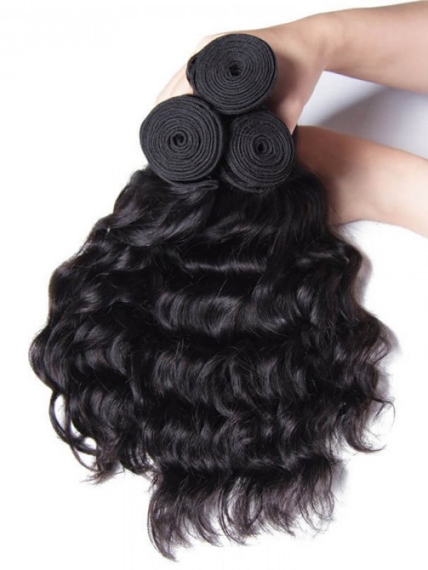 Natural Wave Weft Malaysian Product 3 Bundles