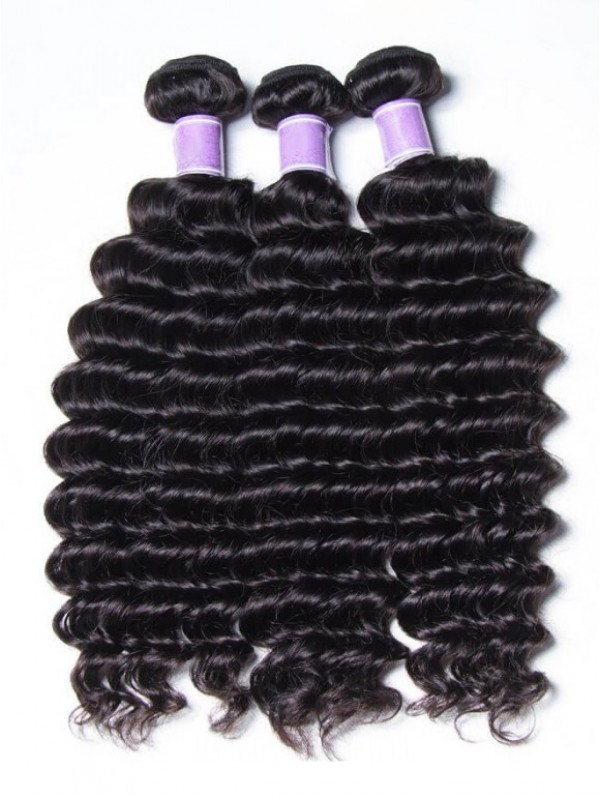 3pcs/pack Peruvian Deep Human Hair Weaves