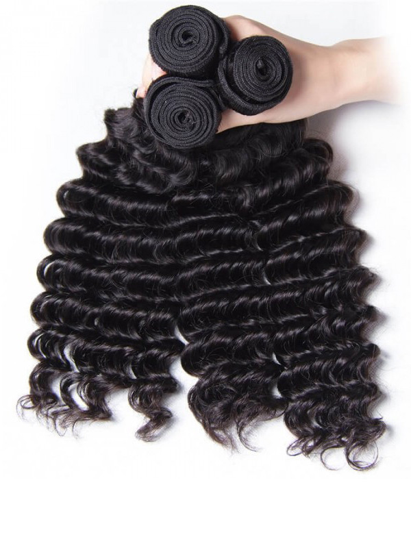 3pcs/pack Peruvian Deep Human Hair Weaves