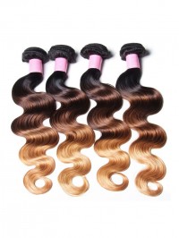 4 Bundles Brazilian Ombre Body Wave Human Virgin Hair