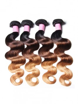 4 Bundles Brazilian Ombre Body Wave Human Virgin H...