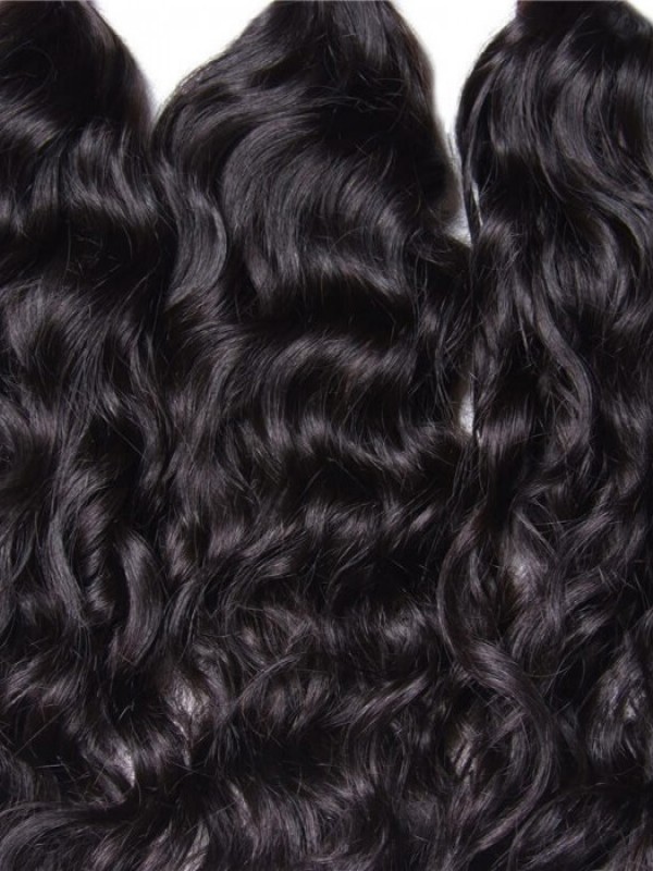 3pcs/pack Brazilian Virgin Hair Natural Wave Human Hair Extensions