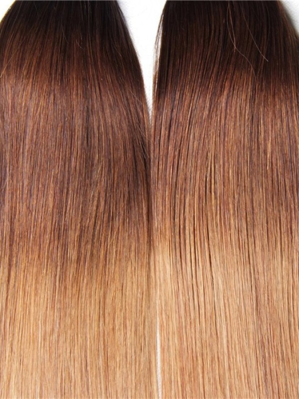 3Pcs/Lot Three Tone Ombre Straight Virgin Hair