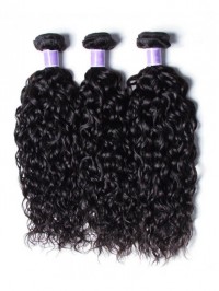 Indian Water Wave 100% Virgin Human Hair 3 Bundles