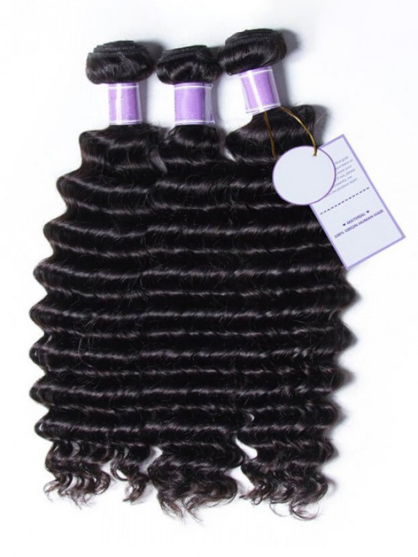 3pcs/pack Malaysian Deep Wave Hair Extension