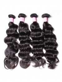 Peruvian Natural Wave Hair Weft 4pcs/pack