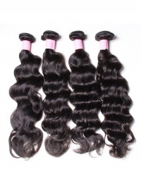 Peruvian Natural Wave Hair Weft 4pcs/pack