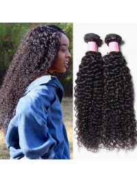 Malaysian Jerry Curly Human Virgin Hair 4 Bundles