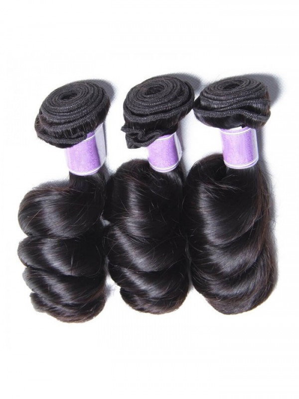 3 Bundles Hair Products Peruvian Loose Wave