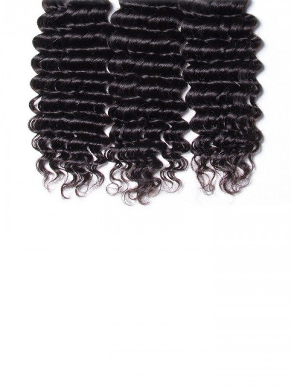 Peruvian Deep Wave Hair Weft 4 pcs Lot