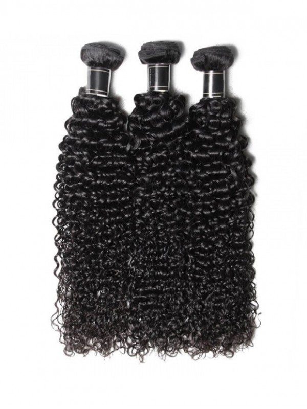 3 Bundles Jerry Curly Virgin Remy Hair Wave