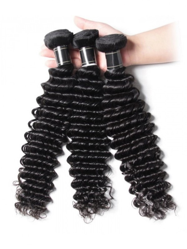 Deep Wave Remy Virgin Human Hair Weft 3 pcs/Lot