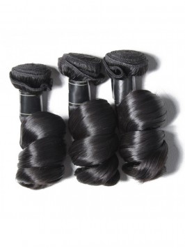 3pcs/Lot Loose Wave Hair Bundles Deals 10A Remy Vi...