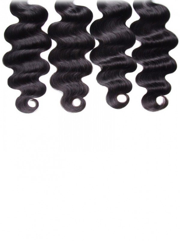 4pcs/pack Indian Body Wave Human Hair Extensions