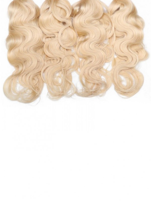613 Blonde Virgin Human Hair Wave 4 Bundles Body Wave Hair Weft