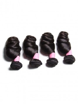 4 Bundles Malaysian Loose Wave Virgin Hair