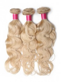 3PCS 613 Blonde Virgin Human Hair Bundles Body Wave Hair