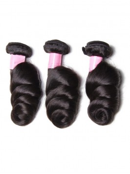 Brazilian Loose Wave Virgin Hair 3 Bundles