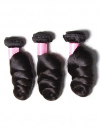 3 Bundles Indian Loose Wave Human Hair Extensions