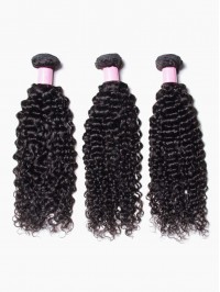 Virgin Human Hair 3pcs/pack Virgin Jerry Curly Wave Hair