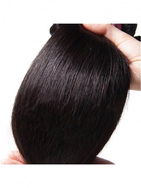 4pcs/pack Indian Straight Human Hair Weaves