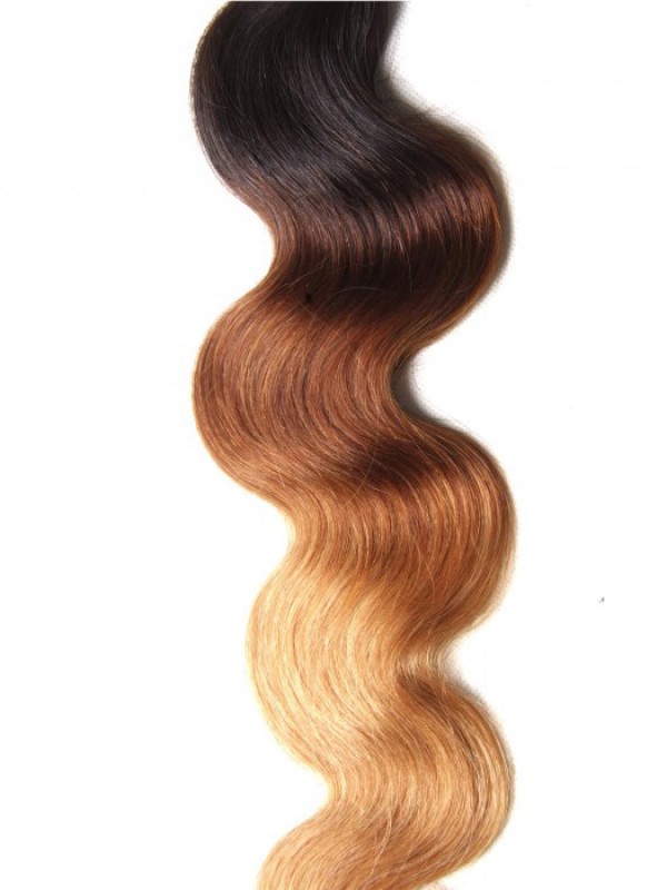 Body Wave Virgin Hair 1 Bundle Unprocessed Ombre Human Hair Wave