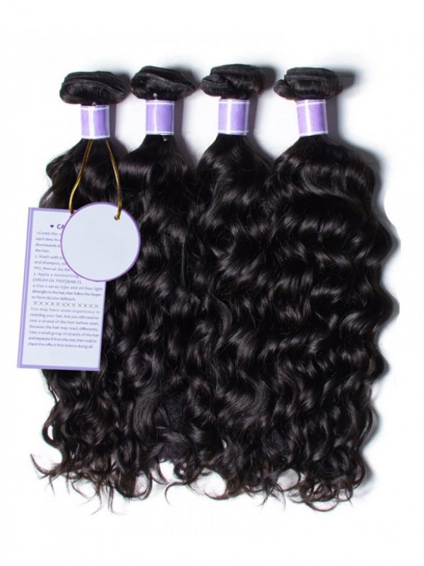 Indian Unprocessed Natural Wave Product 4 Bundles