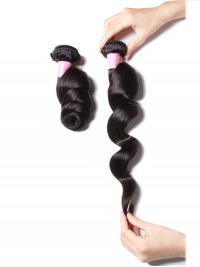 1 Pieces Loose Wave Hair Extensions Unprocessed Human Virgin Hair