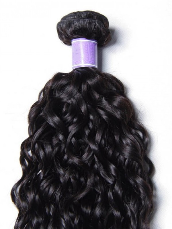 1 Piece Water Wave Human Hair Extension