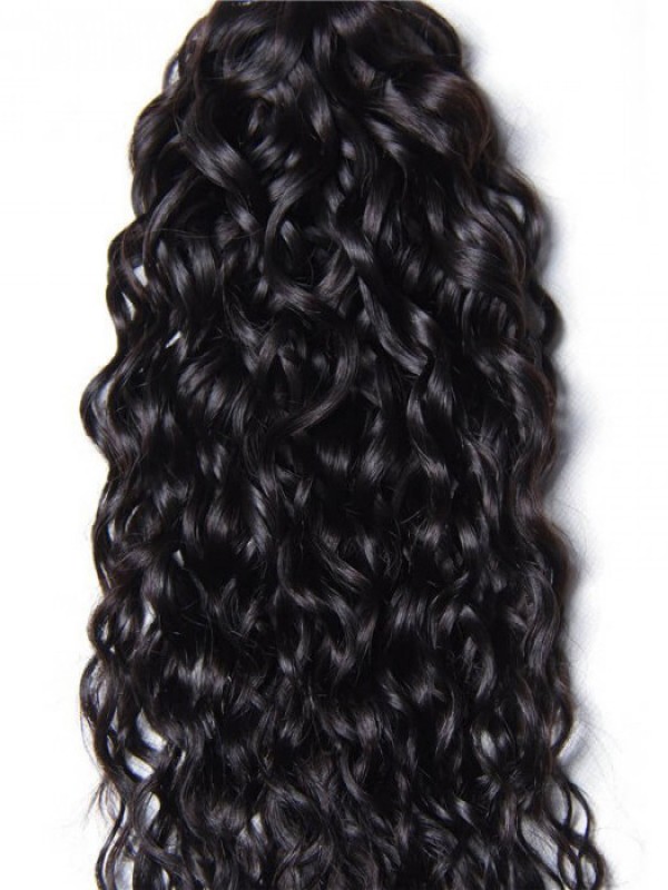1 Piece Water Wave Human Hair Extension