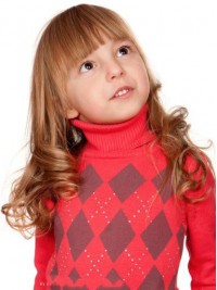 Big Curls Hairstyle for Little Girls