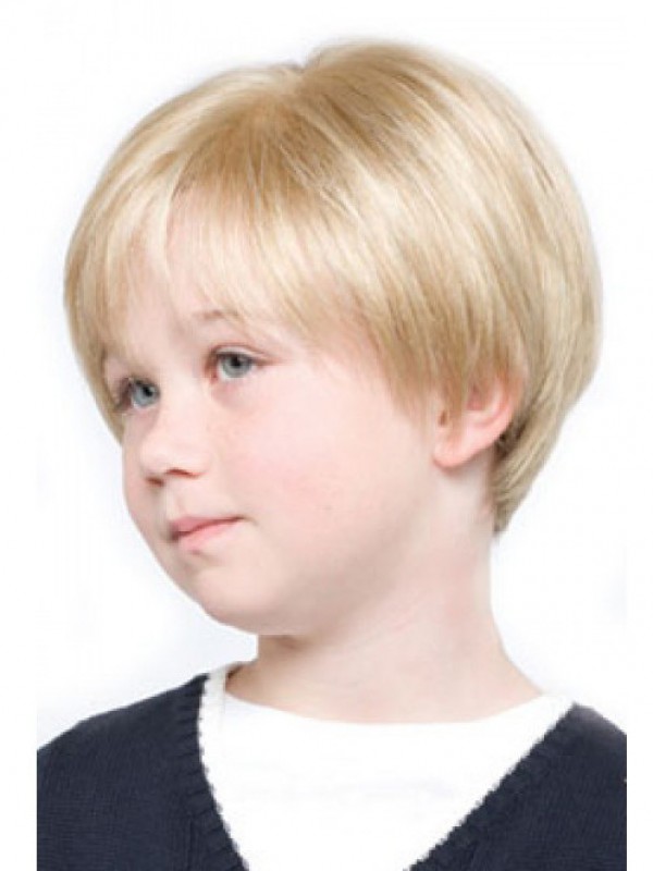 Children's Short Bob Monofilament Wigs