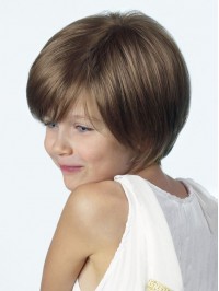 Children's Short Bob Monofilament Wigs