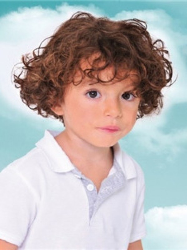 Auburn Curly Short Kids Wigs