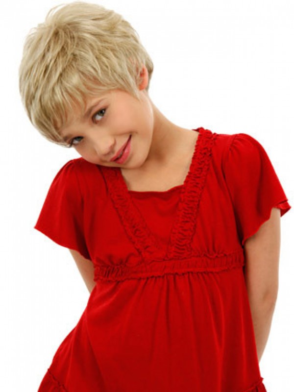 Lace Front Blonde Wavy Affordable Kids Wigs