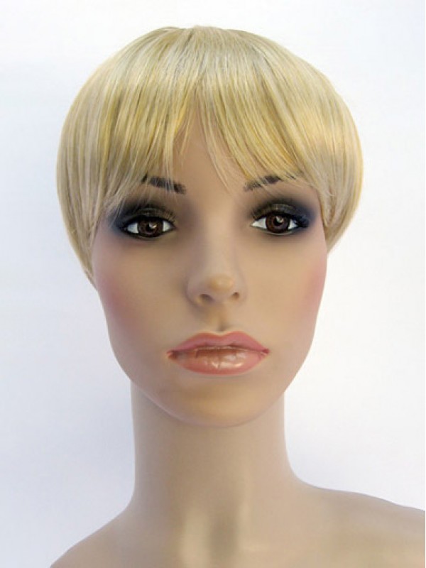 Blonde Straight Short Kids Wigs