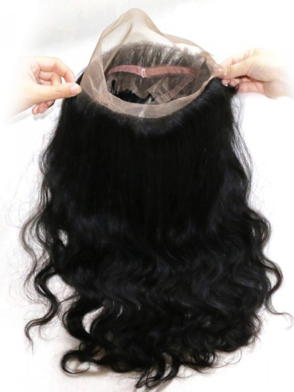 Body Wave 360 Lace Front Unprocessed Virgin Hair Full Lace Frontal Closure
