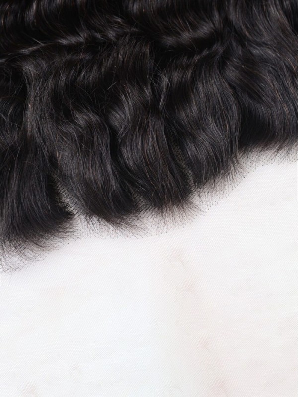 Deep Wave Wave Virgin Human Hair Lace Frontal Closure