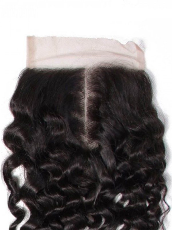 Jerry Curly Human Hair Lace Closure