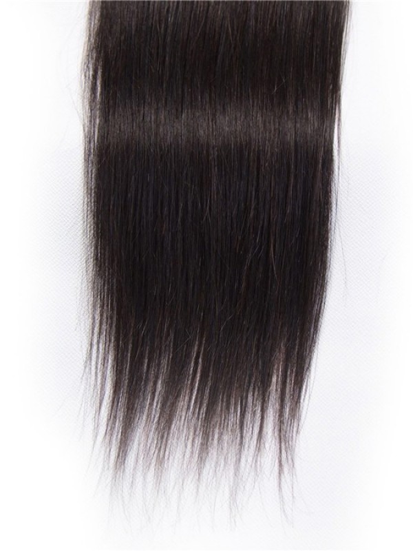 Straight Human Virgin Hair Lace Closure