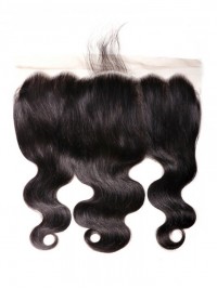 1PC 6x13 Lace Frontal Body Wave Hair Closure 100% Human Hair