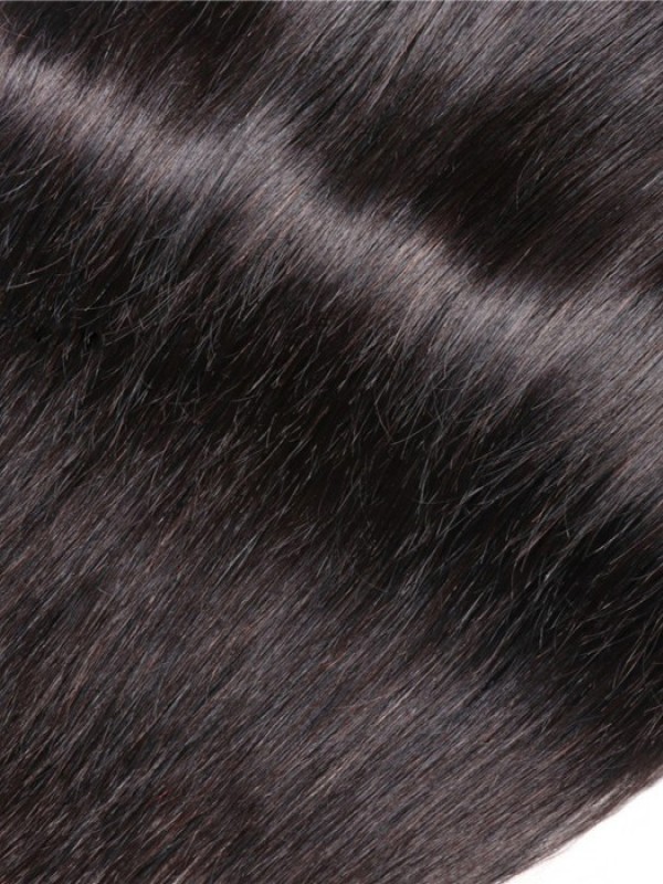 Straight Hair 6x13 Lace Frontal Hair Closure With Baby Hair 100% Virgin Hair