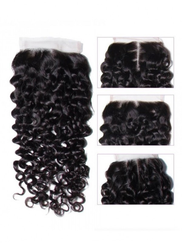 Peruvian Jerry Curly Hair Lace Closure