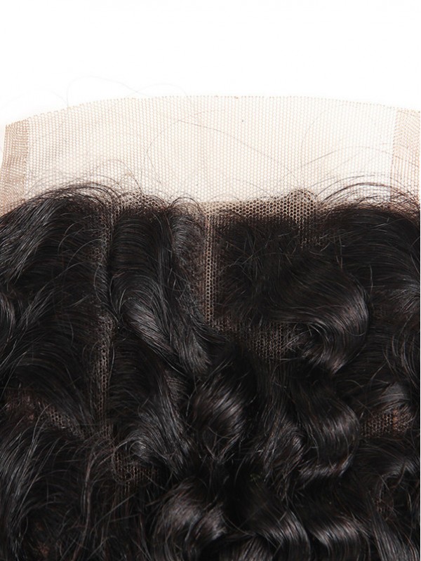 Malaysian Virgin Hair Kinky Curly 4*4 Lace Closure