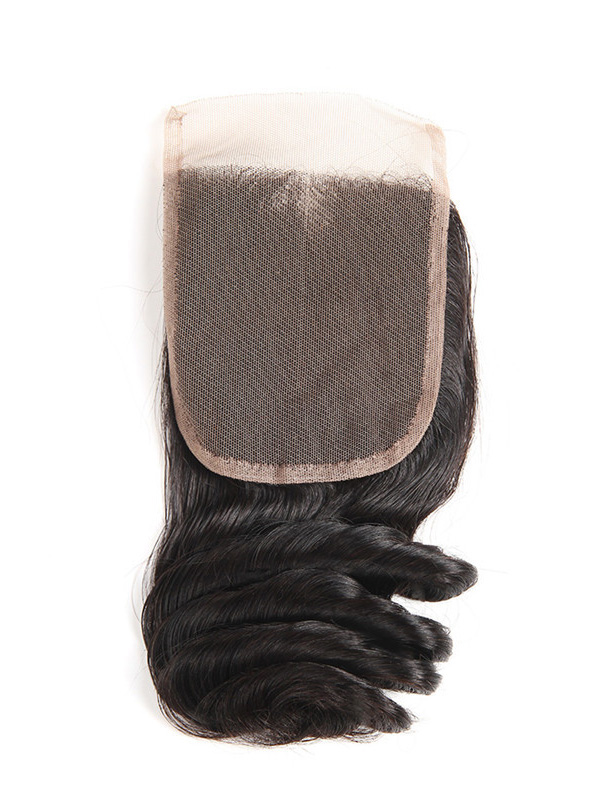 Malaysian Virgin Hair Loose Wave 4*4 Lace Closure