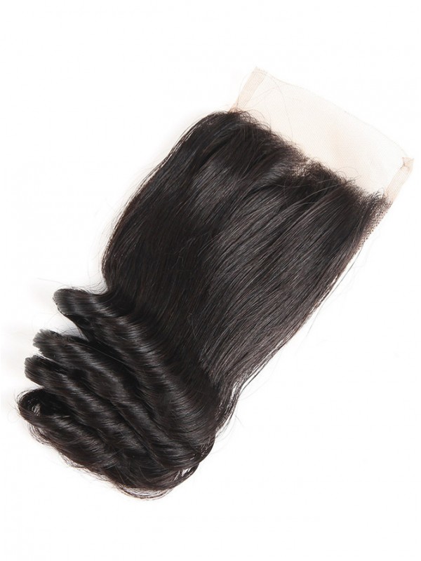 Malaysian Virgin Hair Loose Wave 4*4 Lace Closure