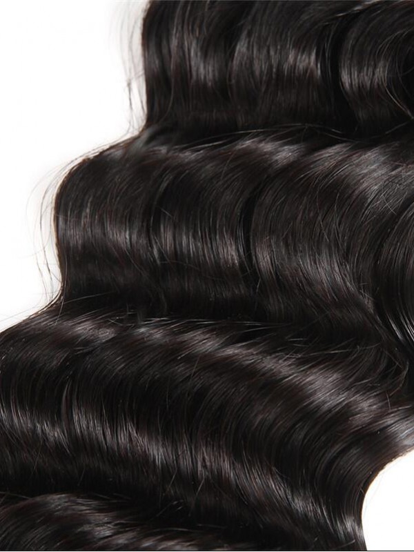 Peruvian Hair Loose Deep Wave 4*4 Lace Closure